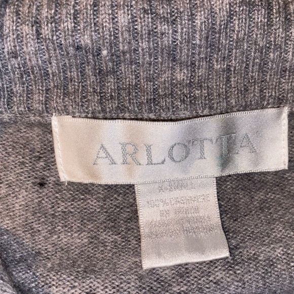 100% Cashmere Zip Up Cardigan - Picture 9 of 13